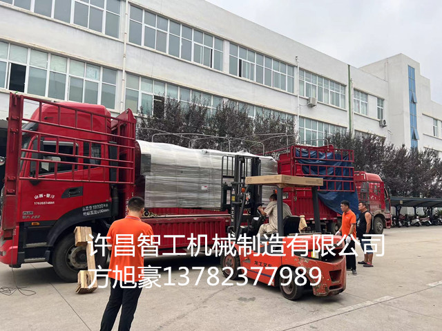 四米炒面粉機發(fā)貨山西